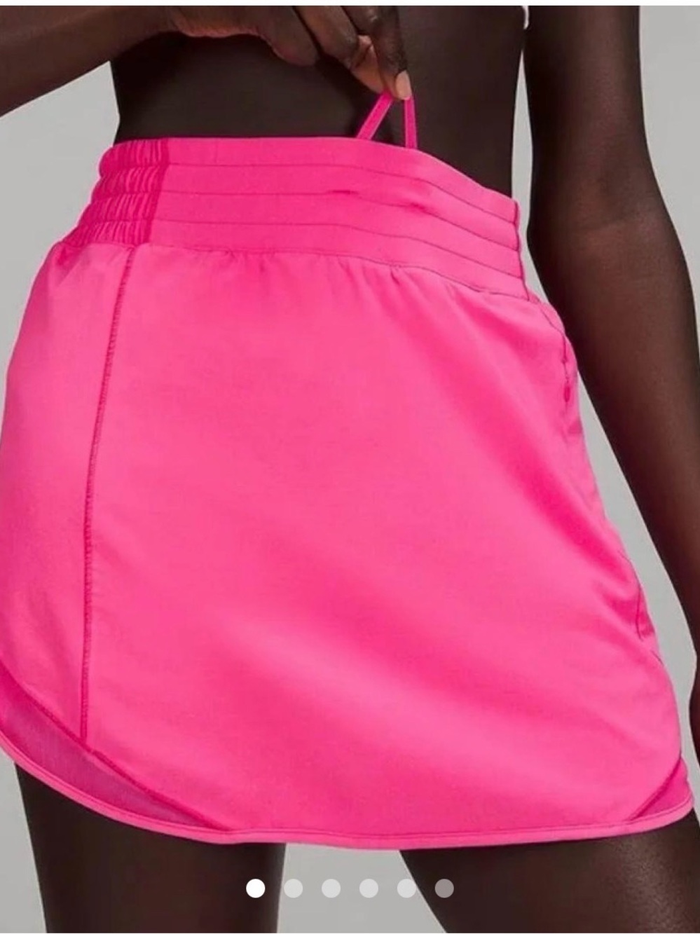 lululemon athletica Sonic Pink Hotty Athletic Skort